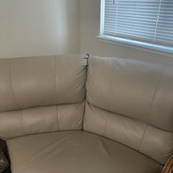 Leather Corner Sofa 