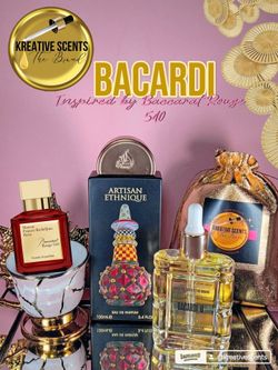 Bacardi Perfume Oil (men and women)