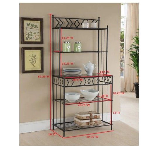 5 Shelf Kitchen Rack