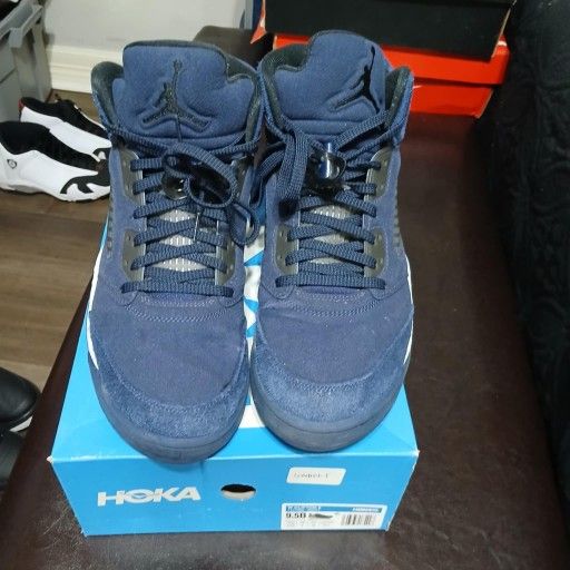 Air Jordan 5 Retro Midnight  Navy Blue