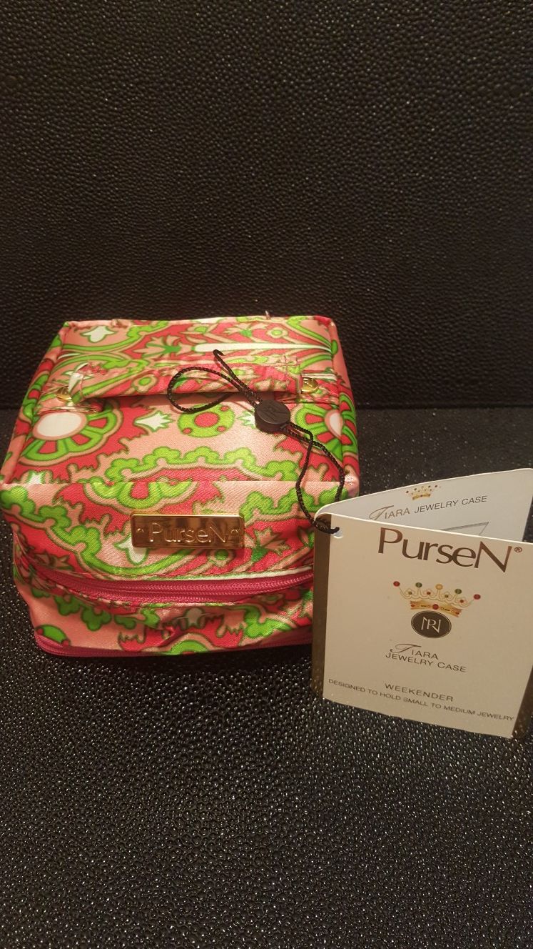 Brand New PurseN Tiara Small Weekender Jewelry Case