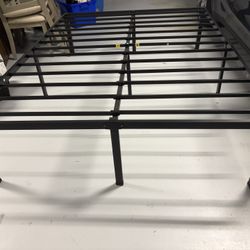 Superay 18 Inch Queen Size Metal Platform Bed Frame