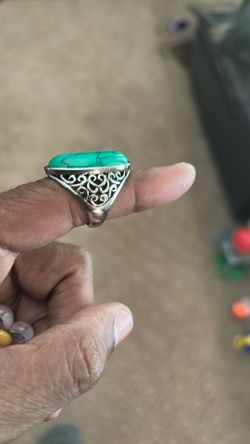 Silver Ring Turquoise