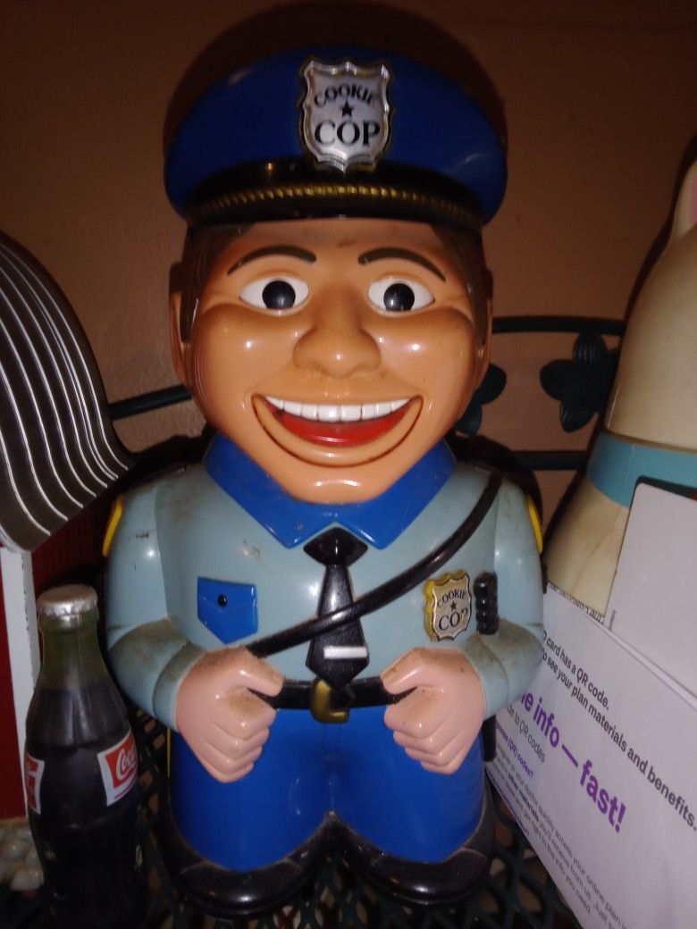 Cookie Cop Cookie Jar