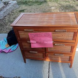 Brown 5 Drawer Dresser