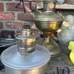  Antique Aladdin Kerosene Lamps 
