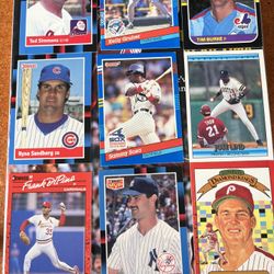 1(contact info removed) DONRUSS MLB LOT