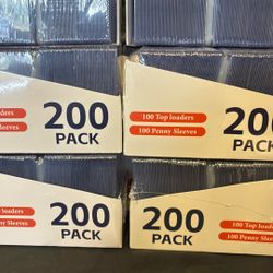 Pokemon & Sport Card Top Loader/penny Sleeve Pack