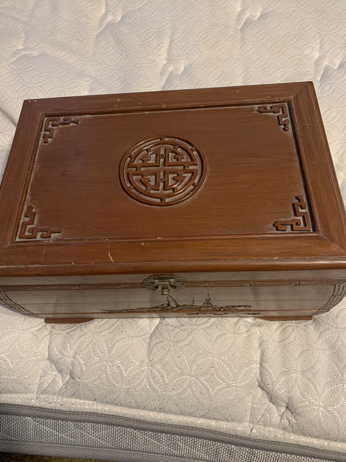 Vintage Jewelry Box And Chest Set 
