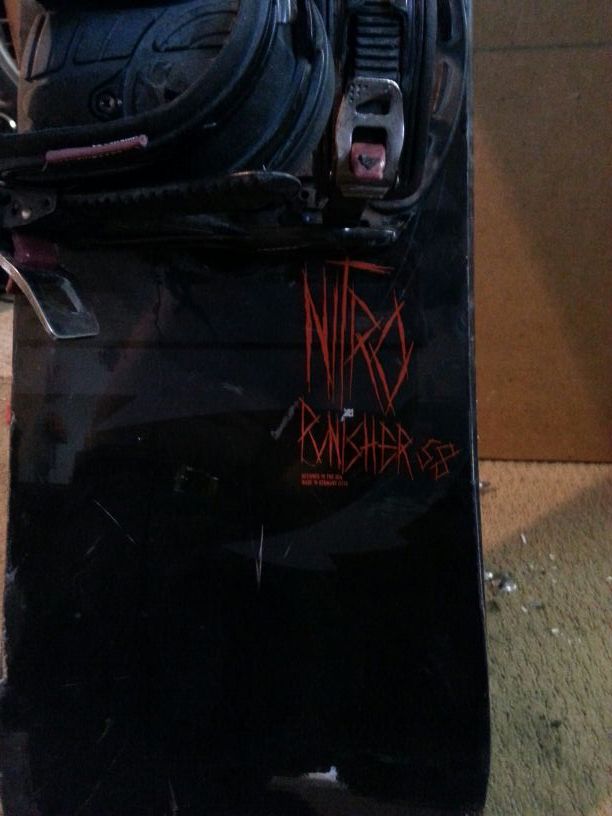 Nitro Punisher 58 snowboard