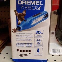 DREMEL 7350PET CORDLESS PET NAIL GROOMING KIT