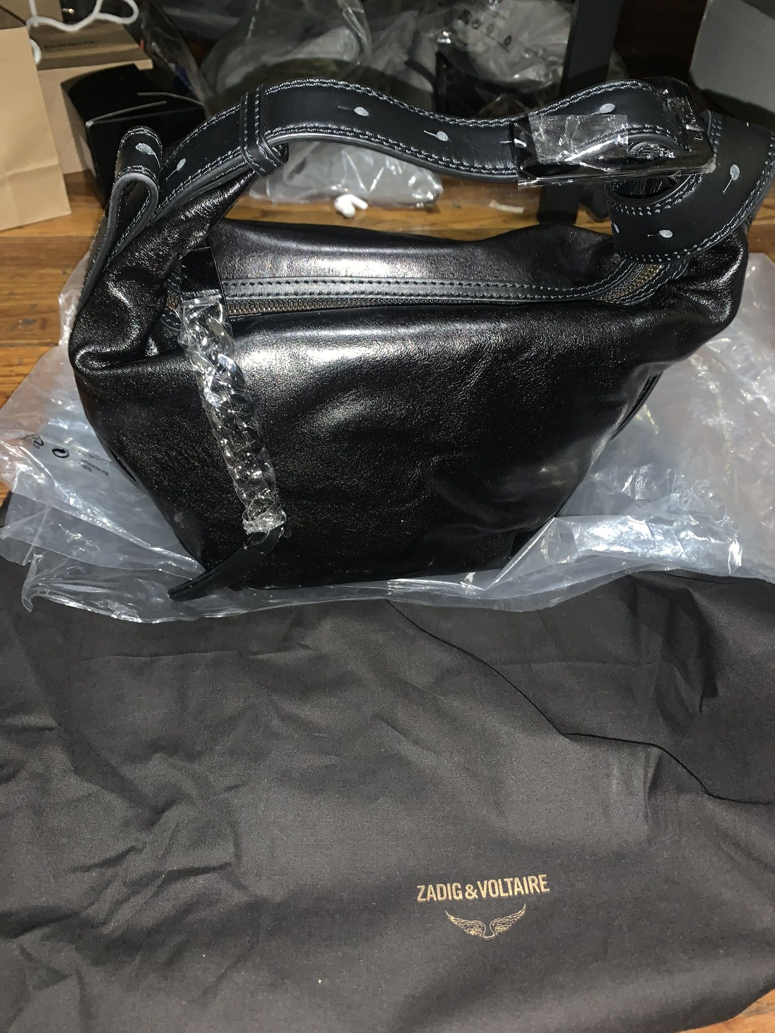 AUTHENTIC NWT ZADIG AND VOLTAIRE LE CECILIA BAG