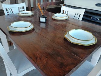 Wood table