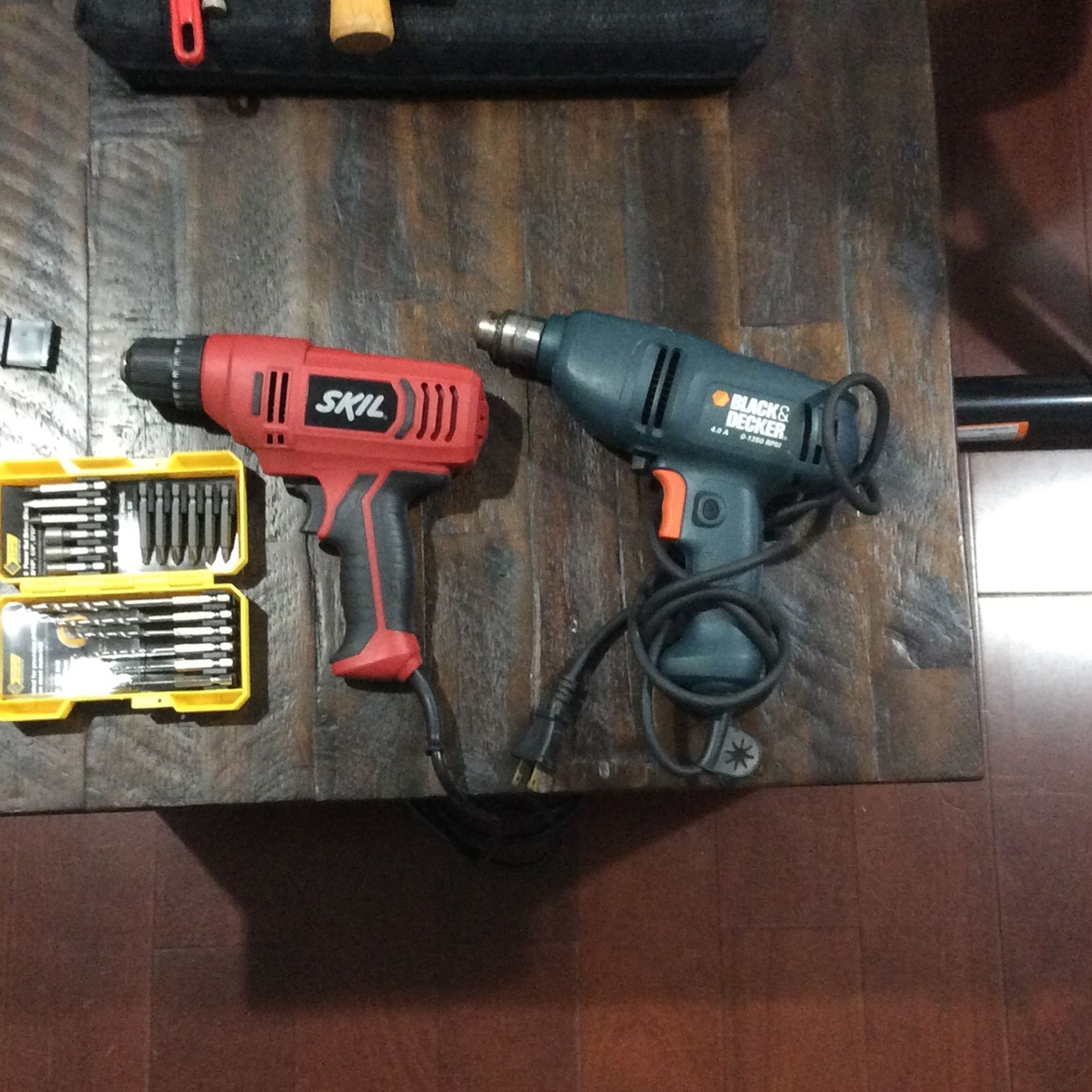 Electric Drills And Wrench Ratchet Set