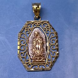 14k Religious Pendant 