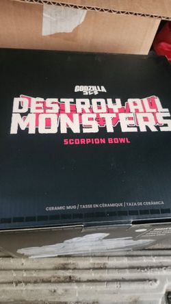 Godzilla destroy all monster  tiki