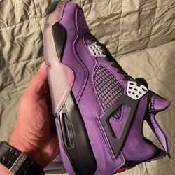 Jordan 4s Travis Scott “ Purple “