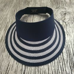 Eric Javits Navy Blue Visor 