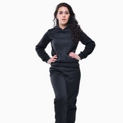 HOODIE SET WOMEN'S TWO-PIECE HOODIE AND SWEATPANTS