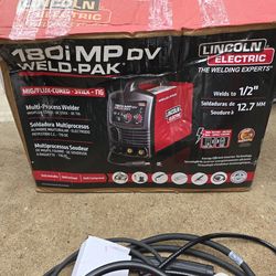 Lincoln 180i Mp Multi Process Welder New $950 Price FIRM/ Nueva PRECIO FIRME $950