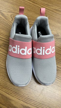 Adidas Primegreen Gray/Pink Slip-on Athletic Shoes - Women’s