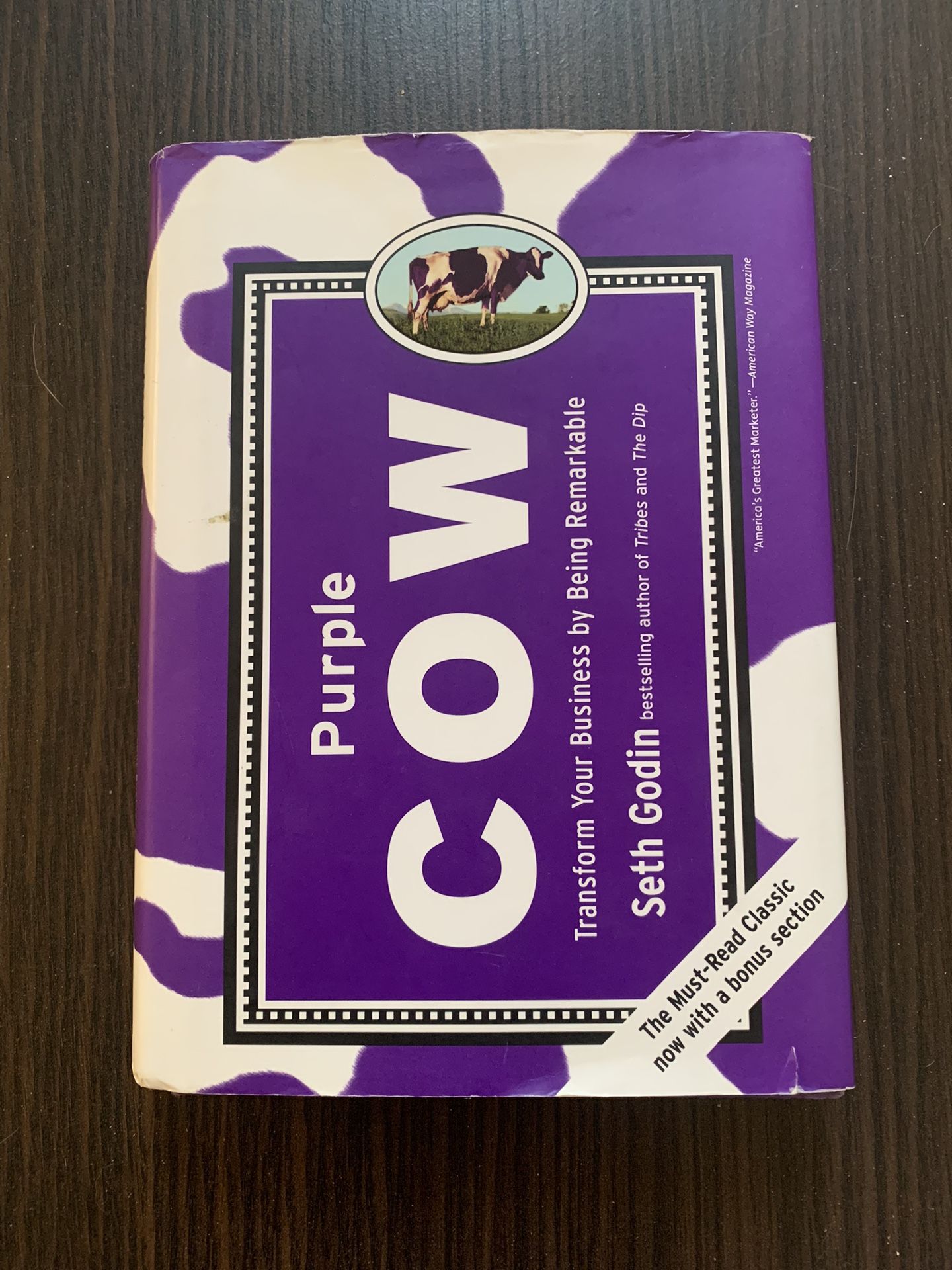 Purple Cow: Transform Your Business By Being Remarkable