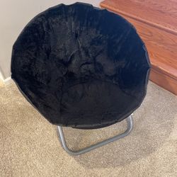 Foldable Chair Black/Purple $10 each