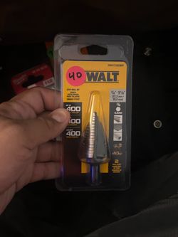 Dewalt step bit