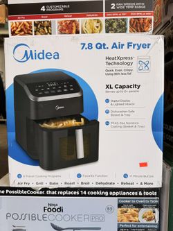 Midea 7.8QT Air Fryer XL Capacity Brand New In Box 