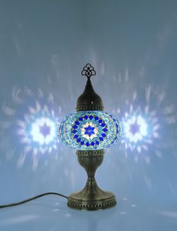 Handmade Turkish Table Mosaic Lamps 