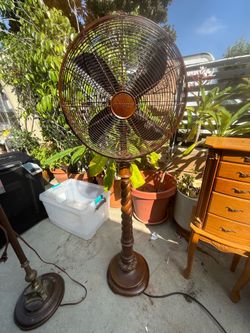 Deco breeze vintage fan