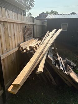 Lumber and pallets