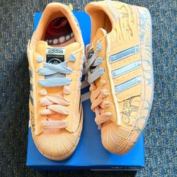 Hellstar Adidas Hazey Orange Size 10