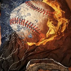 Baseball Duvet Cover