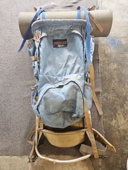 Vintage Jansport Steel Hiking Backpack