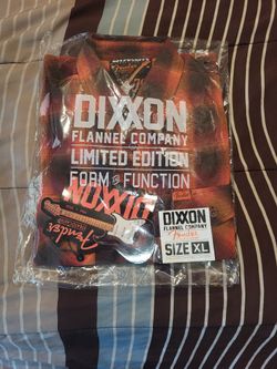 Dixxon Flannel  Ltd  Fender Strat  Shirt 