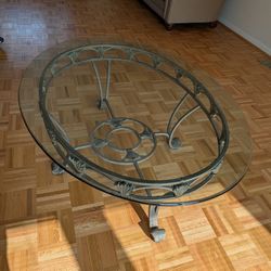 High End Glass Coffee Table