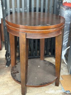 Brown coffee table