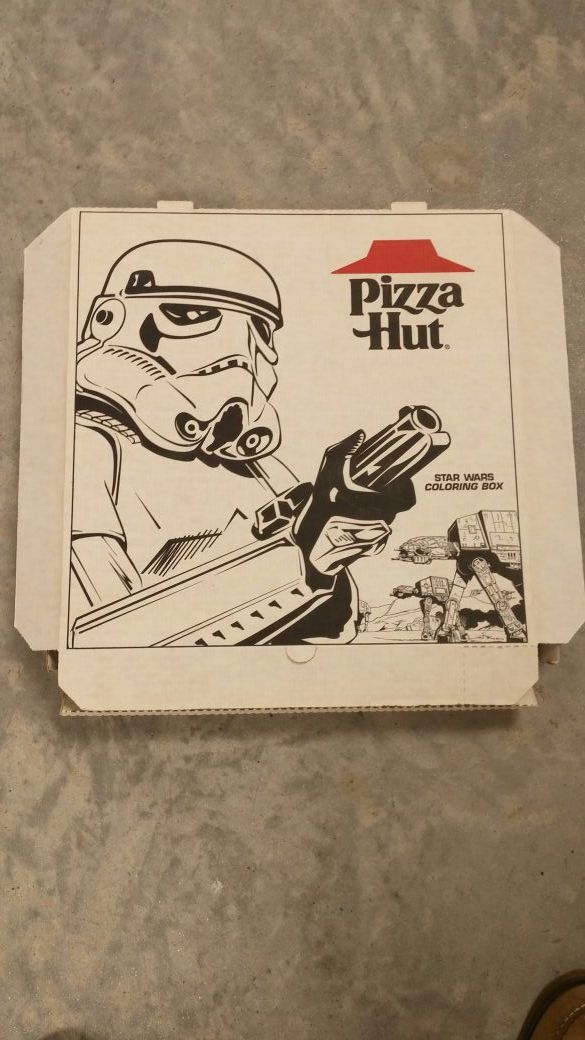 Star Wars Pizza Hut Box
