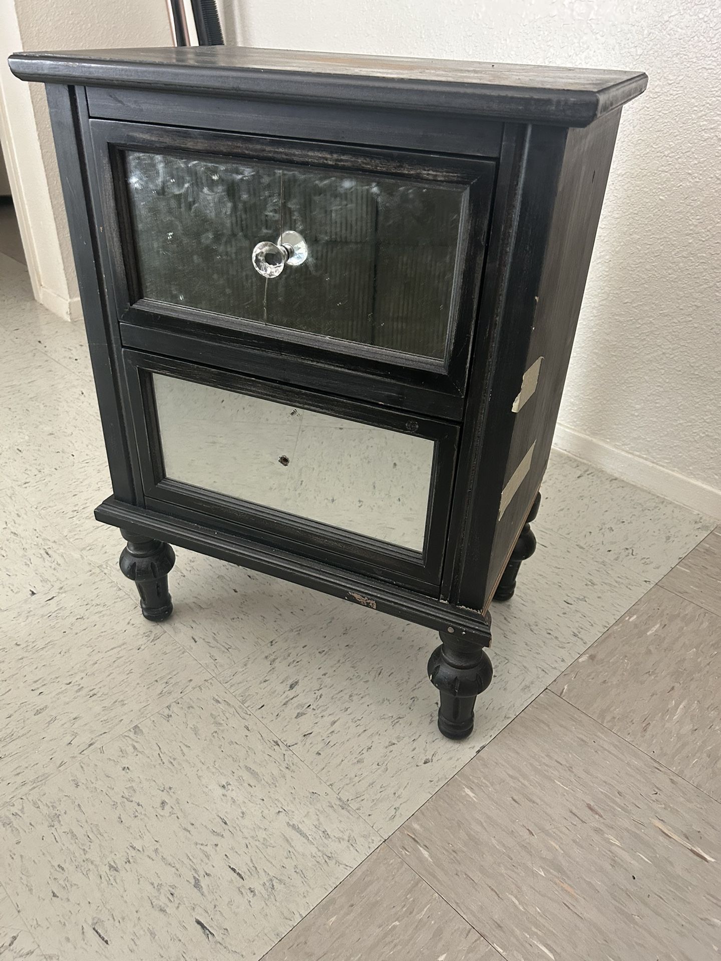 2 Drawer Side Table