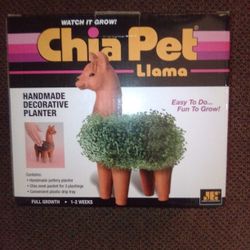 Llama Chia Pet