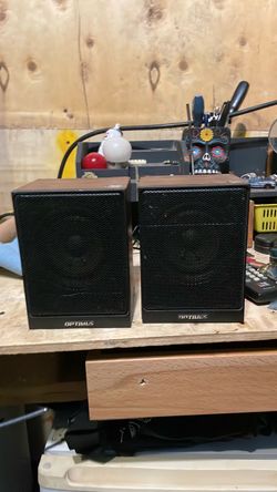 Vintage Optimus  bookshelf SPEAKERS