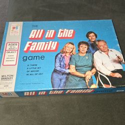 All In The Family Board Game 
