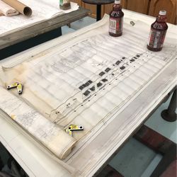 Yacht And Airplane Blueprints 