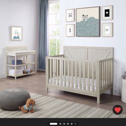 Crib & Changing Table 