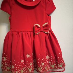 Mickey Christmas Dress 2T