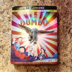 COLLECTIBLE!!! Dumbo 2019 - 4K Ultra HD Blu-ray