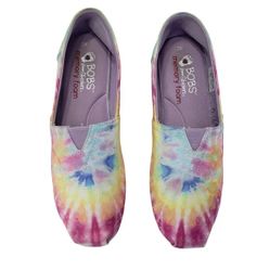 Bob's Tie Dye Shoes
