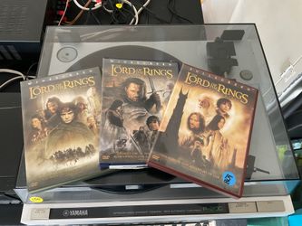 Apex, rare find Lord of the rings trilogy DVD digital video movie set