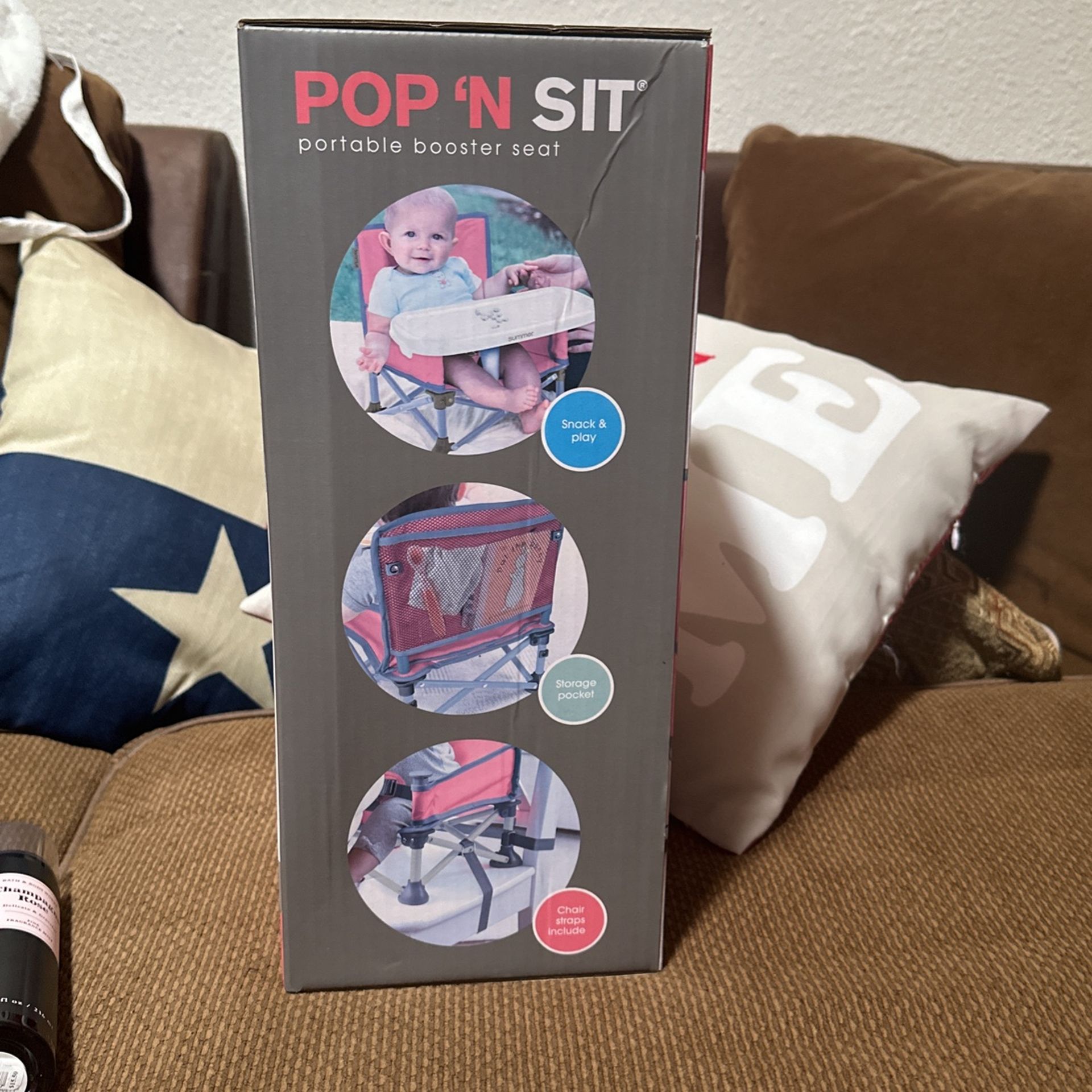 Pop N Sit Portable Booster Seat